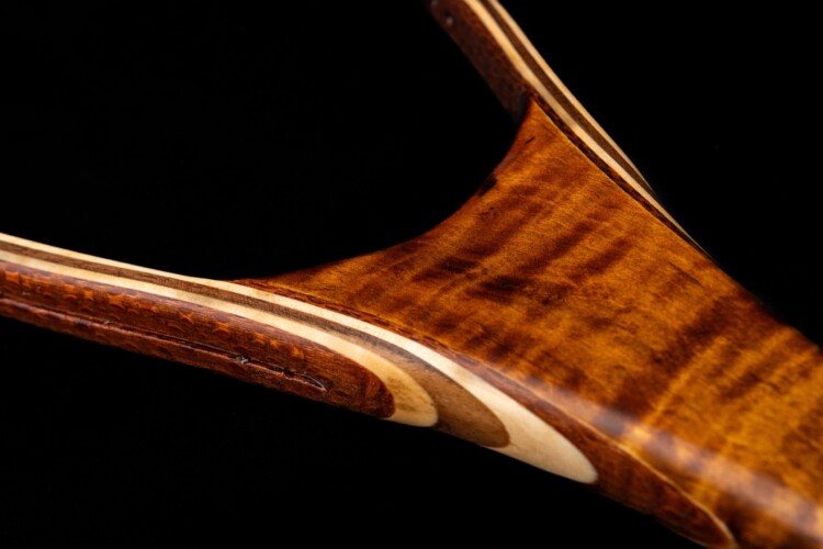 #238 Tiger Maple w/ carved scallop yoke - Image 6