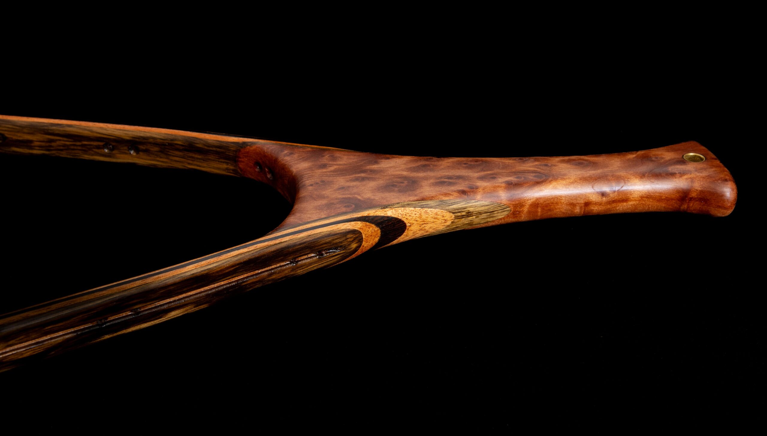 #240 Old growth redwood 8" Handle - Image 4