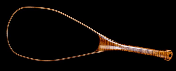 #243 Tiger Maple-Wenge hoop