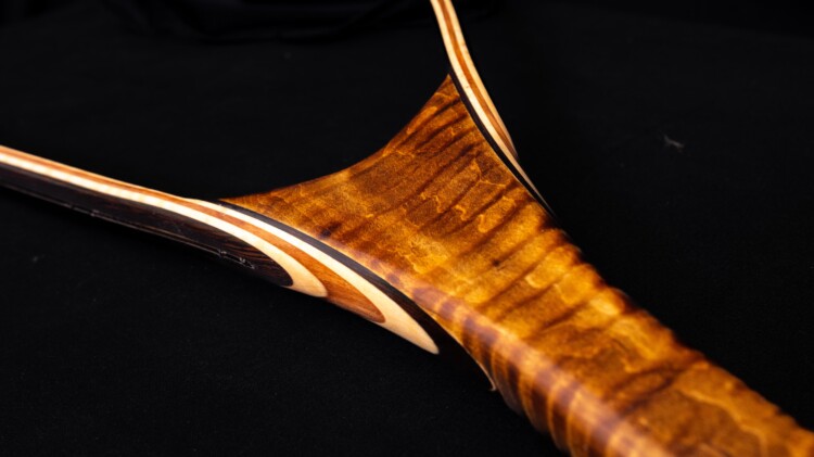 #243 Tiger Maple-Wenge hoop - Image 9